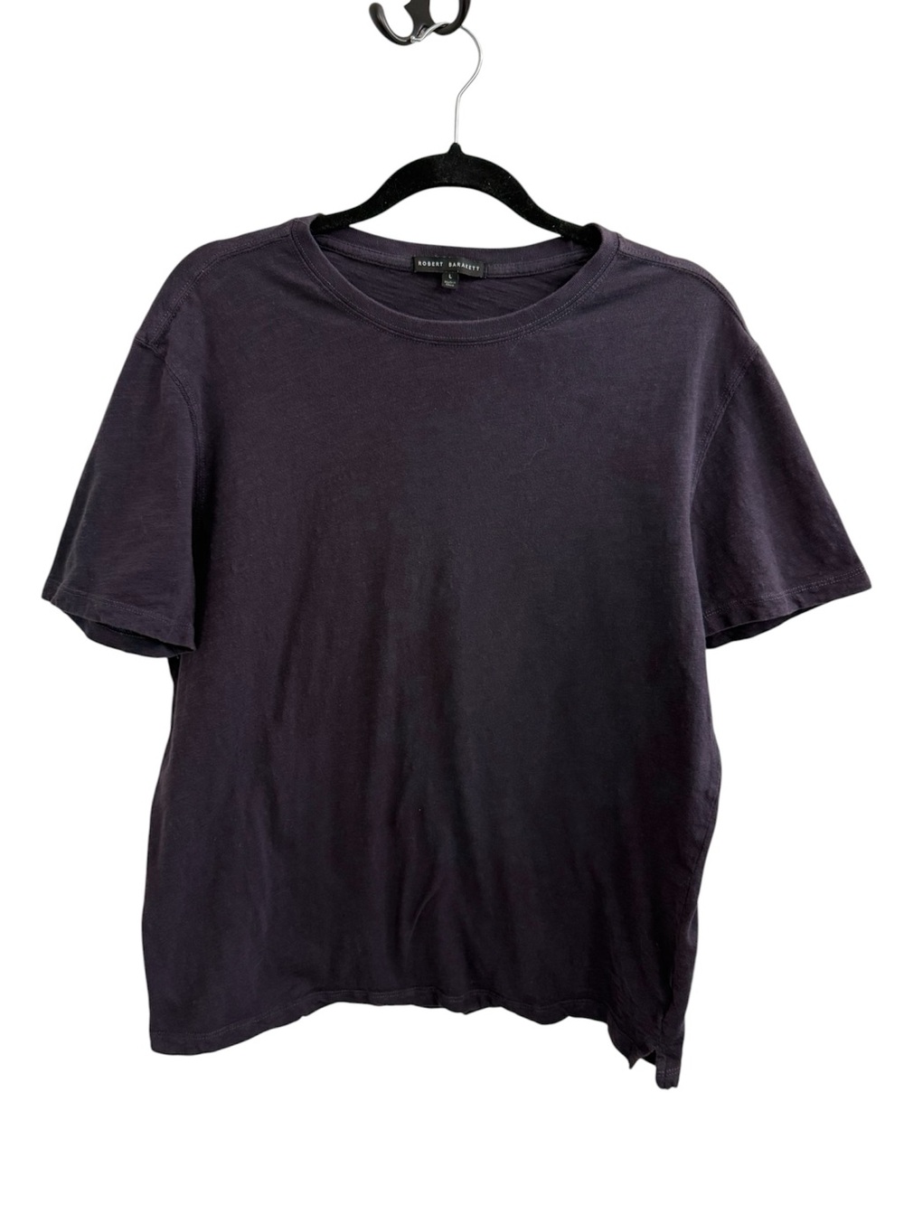 Robert Barakett Men’s Crewneck T-Shirt Dark Plum Men's Size Large